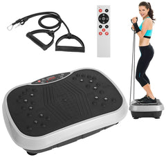 VibeFit Pro: Whole Body Vibration Platform with Resistance Bands & Remote
