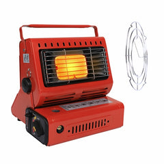 2-in-1 Portable Butane Heater & Cooking Stove – Outdoor Gas Warmer for Camping, Fishing, RV & Travel
