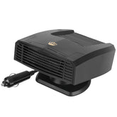 24V 180W Portable Car Heater & Cooling Fan – 2-in-1 Windshield Defroster, Defogger & Demister with 360° Rotating Base