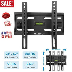 Tilt TV Wall Mount Bracket for 23"-42" LED/LCD/PLASMA Flat Screen TV, VESA 200x200mm