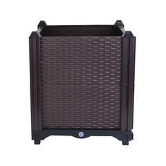 Raised Garden Bed with Self-Watering System – Elevated Planter Box for Flowers, Vegetables & Herbs