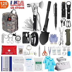 125-in-1 Professional Survival & First Aid Kit – Ultimate Outdoor Emergency Gear