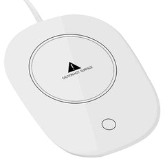 Coffee Mug Warmer Electric Beverage Heater with Auto Shut-Off, Desktop Cup Warmer for Coffee, Tea, Milk – Office & Home Mat, 125.6℉