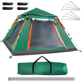 4-5 Person Camping Tent – Waterproof Outdoor Tent with 2 Mosquito Net Windows & Carrying Bag for Hiking, Climbing & Fishing