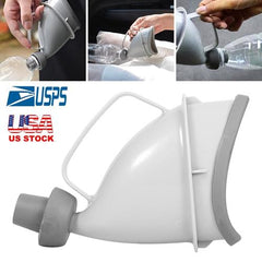 Unisex Portable Pee Funnel – Emergency Urinal Device for Men & Women, Ideal for Car, Camping, Travel & Outdoor Use