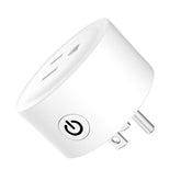 iMountek WiFi Smart Plug – Wireless Smart Outlet with APP Remote Control, Timer & Voice Control for Alexa & Google (US Plug)