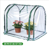 iMounTEK Tabletop Mini Greenhouse – Portable Indoor & Outdoor Garden Tent for Seed Starting and Plant Protection (28.94″ × 21.46″ × 27.76″)