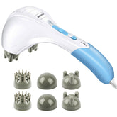 Electric Handheld Percussion Massager – Double Head Vibrating Full Body Relaxation