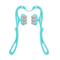 360º Rotatable Neck Roller Massager with 6 Balls - Portable Trigger Point Pain Relief for Neck, Legs, Thighs, and Feet Body Care Comfort