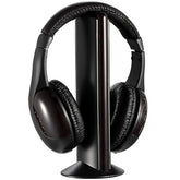 iMountek Wireless RF Over-Ear Headphones – HiFi Stereo TV Headset with Transmitter & 98ft Range