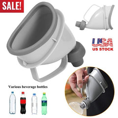 Unisex Portable Pee Funnel – Emergency Urinal Device for Men & Women, Ideal for Car, Camping, Travel & Outdoor Use