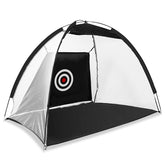 LakeForest Golf Practice Net – Driving & Hitting Training Aid with Target Cloth & Carry Bag for Indoor & Outdoor Sports