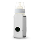 Babyluv Portable Bottle Warmer On-The-Go, USB Rechargeable Baby Milk & Formula Warmer with 6 Heating Levels, Keeps Milk Warm up to 5 Hours – Perfect for Travel