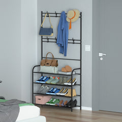 Stylish Entryway Coat & Shoe Rack – Organize Your Space with Ease