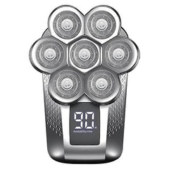 Ultimate 7D Bald Head Shaver – 5-in-1 Grooming Kit for Men, IPX6 Waterproof, Cordless & Rechargeable
