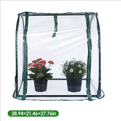 iMounTEK Tabletop Mini Greenhouse – Portable Indoor & Outdoor Garden Tent for Seed Starting and Plant Protection (28.94″ × 21.46″ × 27.76″)
