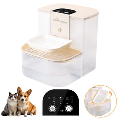 Smart Automatic Pet Water Fountain, 4.5L Rechargeable
