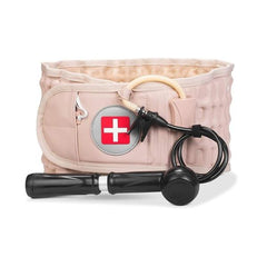 Premium Decompression Back Belt – Lumbar Spine Support with Air Traction & Hand Pump for Pain Relief – Adjustable for Men & Women Healthcare Tool