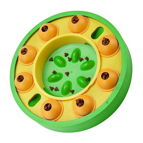 Interactive Dog Puzzle Feeder – Slow Feeding Treat Toy for Mental Stimulation & IQ Training