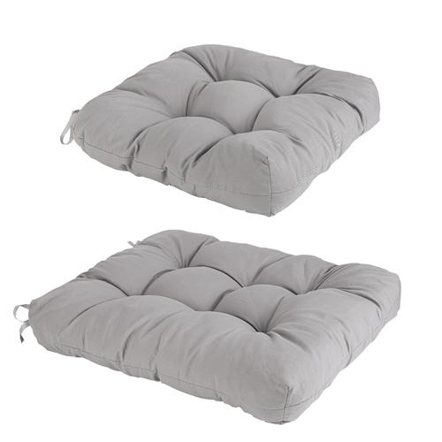 2Pcs Rocking Chair Cushions Set – Upper & Lower Back Seat Cushions with Non-Slip Ties – Soft Polyester Fiber Filling for Ultimate Comfort – Perfect for Indoor, Home, Office, and Car Use