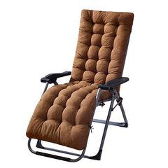 67x22in Chaise Lounger Cushion – Comfortable Recliner Rocking Chair Sofa Mat – Deck Chair Cushion for Outdoor & Indoor Relaxation