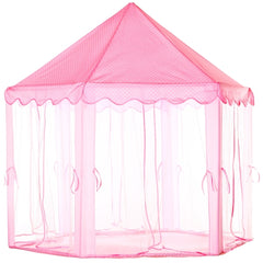 iMountek Princess Castle Kids Play Tent for Girls – Indoor & Outdoor Children Playhouse with Carry Bag