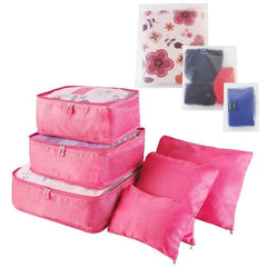 9Pcs Clothes Storage Bags – Water-Resistant Travel Luggage Organizer, Clothing Packing Cubes for Blouse, Hosiery, Stockings & Underwear