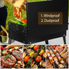 Compact & Foldable Charcoal BBQ Grill – Perfect for Outdoor Camping, Picnics & Garden Grilling