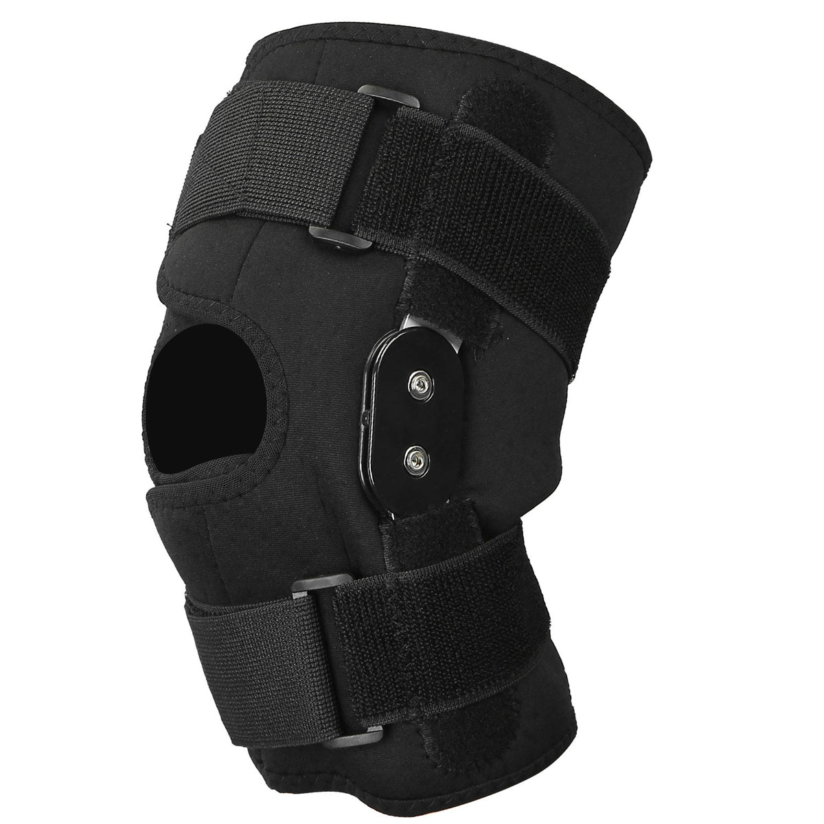 iMountek Sport Knee Brace – Adjustable Open Patella Knee Support with Dual Aluminum Hinges for Pain Relief & Injury Recovery