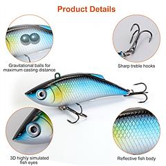 LakeForest 383-Piece Fishing Lures Kit – Bass & Saltwater Fishing Tackle Box with Crankbaits, Spinnerbaits & Soft Plastic Worms