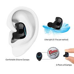 KOCASO Wireless TWS Stereo Earbuds – Bluetooth True Wireless Headphones with HD Sound & Charging Case