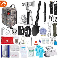 125-in-1 Professional Survival & First Aid Kit – Ultimate Outdoor Emergency Gear