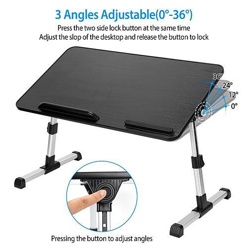 Adjustable Foldable Laptop Stand – Perfect for Bed, Sofa & Floor