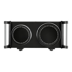 1800W Electric Double Burner Hot Plate – Portable Countertop Stove with 5 Stepless Temperature Adjustments & Handles