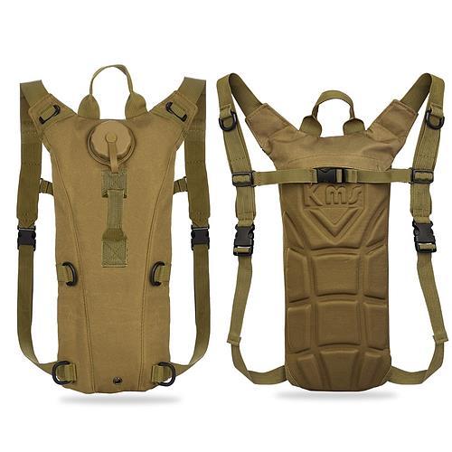 Tactical Hydration Pack – 3L Water Bladder Adjustable Backpack for Hiking, Cycling, Climbing & Running