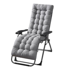 67x22in Chaise Lounger Cushion – Comfortable Recliner Rocking Chair Sofa Mat – Deck Chair Cushion for Outdoor & Indoor Relaxation