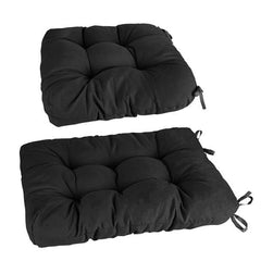 Rocking Chair Cushion Set – 2-Piece Back and Seat Cushions with Non-Slip Ties, Polyester Fiber Filling, Comfortable for Indoor, Home, Office, and Car