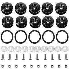 5-Piece Car Quick Release Bumper Fastener Kit – Front & Rear Bumper Holders, Trunk, Fender, Hatch Lids