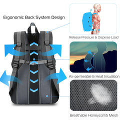 iNova 36L Outdoor Backpack – Lightweight, Waterproof, and Adventure-Ready