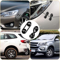 5-Piece Car Quick Release Bumper Fastener Kit – Front & Rear Bumper Holders, Trunk, Fender, Hatch Lids