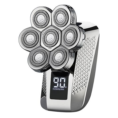 Ultimate 7D Bald Head Shaver – 5-in-1 Grooming Kit for Men, IPX6 Waterproof, Cordless & Rechargeable