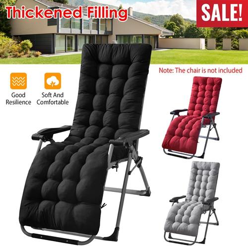 Chaise Lounge Cushion 71"x22" – Universal Replacement Pad for Rocking Chairs, Recliners & Deck Seating
