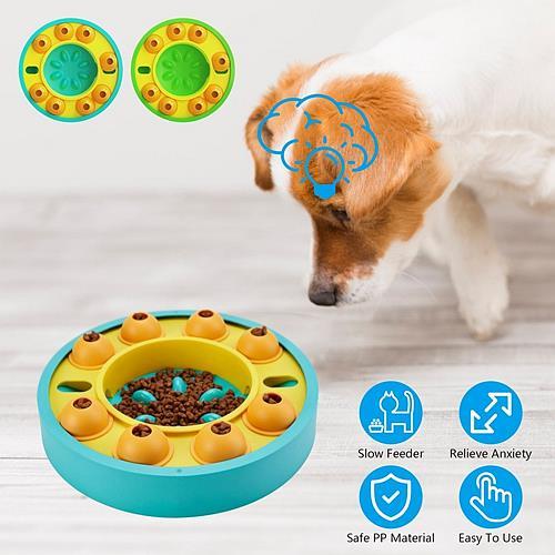Interactive Dog Puzzle Feeder – Slow Feeding Treat Toy for Mental Stimulation & IQ Training