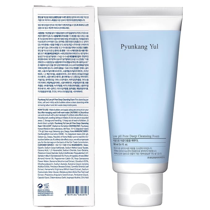 Pyunkang Yul Low pH Pore Deep Cleansing Foam – Face Cleanser