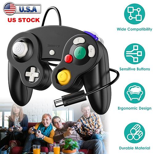 ShockPro Wired Gamepad – Compatible with Nintendo GameCube & Wii