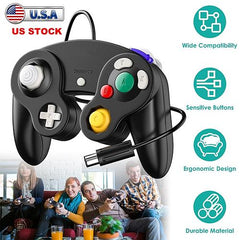 ShockPro Wired Gamepad – Compatible with Nintendo GameCube & Wii