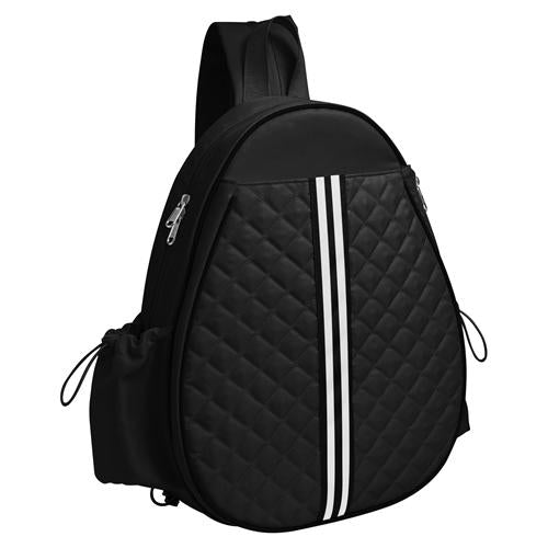 Pickleball Sling Bag for Men & Women – Waterproof Tennis & Badminton Backpack with Wet Pocket, Hidden Fence Hook – Machine Washable