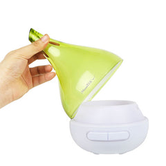 Drop-Shaped Ultrasonic Cool Mist Humidifier & Essential Oil Diffuser with LED Light – For Home, Office, Spa & Yoga