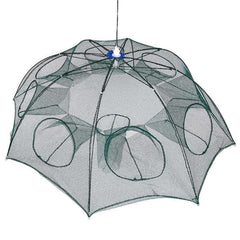 Foldable Fishing Bait Trap – Automatic Mesh Net for Crab, Shrimp, Minnow & Crawdad