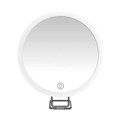30X Magnifying Makeup Mirror with Light – 3 Color Modes, Dimmable Brightness, 360° Adjustable, Travel Mirror with Suction Cup, Tweezer & Scissor Included